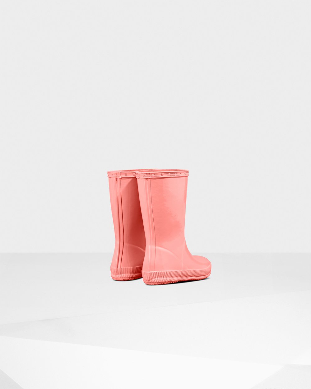 Botas De Agua Original First Classic Gloss Hunter Niños - Rosas - 761258YWD